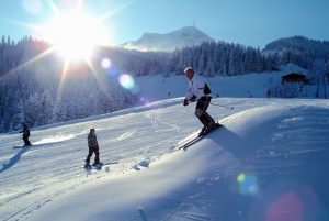 Wo die Ostereier im Schneeloch liegen