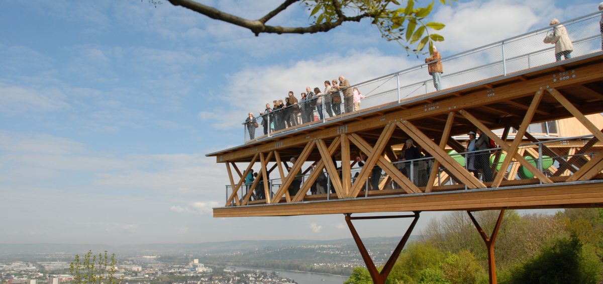 Wo BUGA-Besucher Rhein schauen