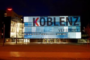Die neue Rhein-Mosel-Halle.