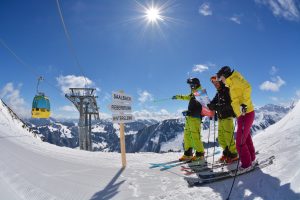 Eis und Heiß in Österreichs größtem Skigebiet