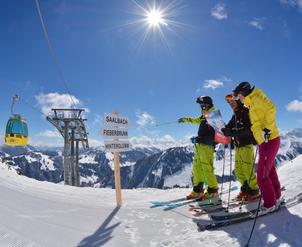 Eis und Heiß in Österreichs größtem Skigebiet