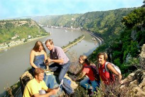 Loreley folgt auf dem Rheinsteig himmlischen Signalen