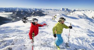 Vielfältig und weitläufig: Im Pillerseetal locken drei Skigebiete zum Sonnenskilauf.