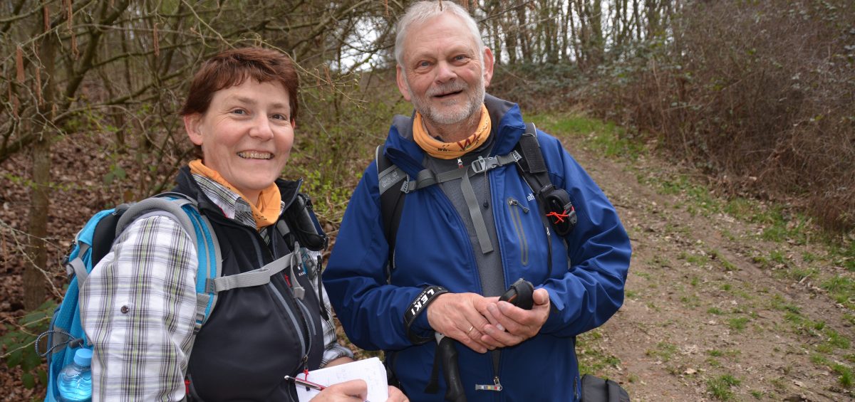 Wanderexperten Ulrike Poller und Wolfgang Todt